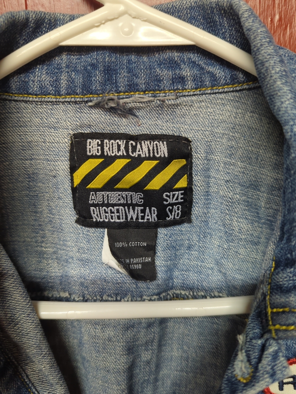 Girls' Racing Patch Denim Jacket - Blue - Picture 2 of 6